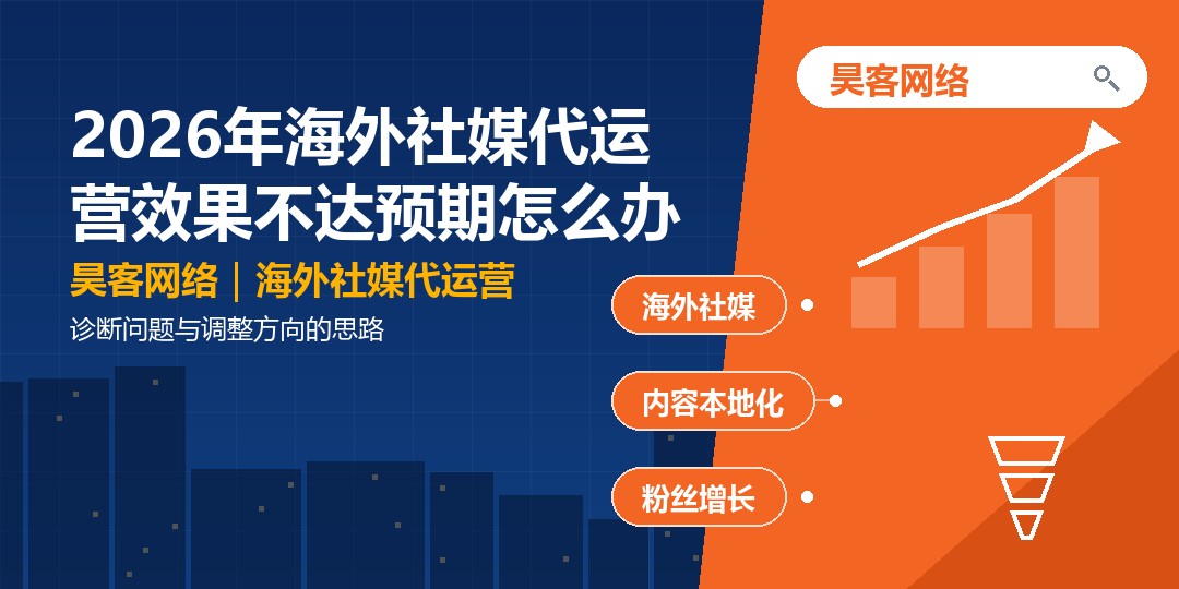 2026年海外社媒代运营效果不达预期怎么办：诊断问题与调整方向的思路