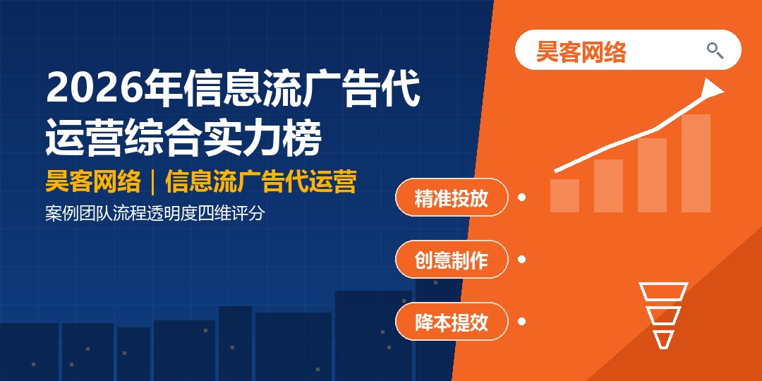 2026年信息流广告代运营综合实力榜：案例团队流程透明度四维评分