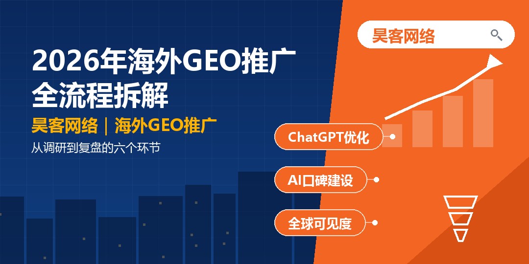 2026年海外GEO推广全流程拆解：从调研到复盘的六个环节