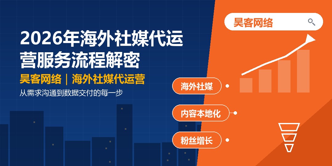 2026年海外社媒代运营服务流程解密：从需求沟通到数据交付的每一步