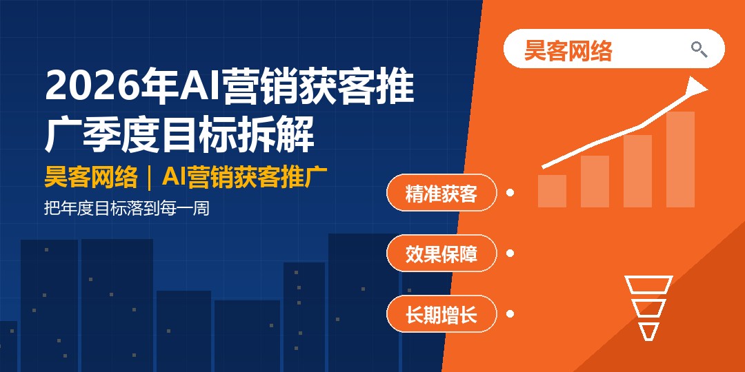 2026年AI营销获客推广季度目标拆解：把年度目标落到每一周